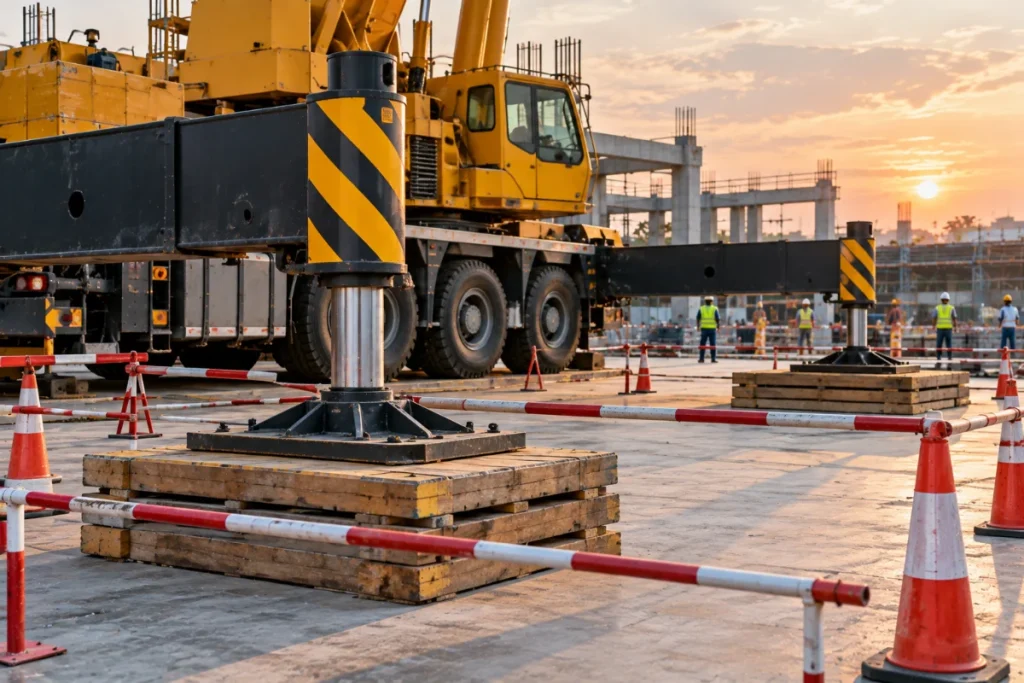 Chuẩn bị thuê xe cẩu